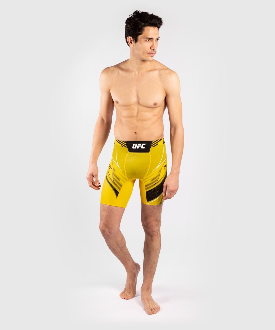 ufc venum authentic fight night men vale tudo shorts - short fit - yellow