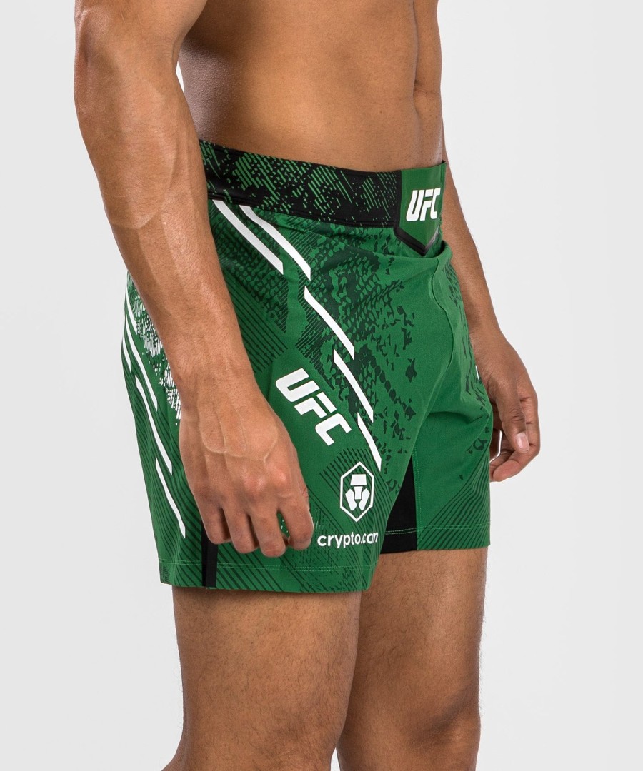 ufc adrenaline by venum authentic fight night men fight short - short fit - green