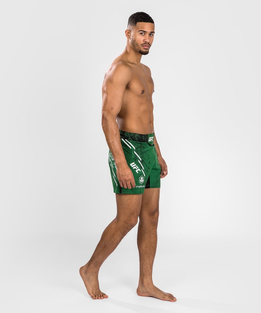ufc adrenaline by venum authentic fight night men fight short - short fit - green