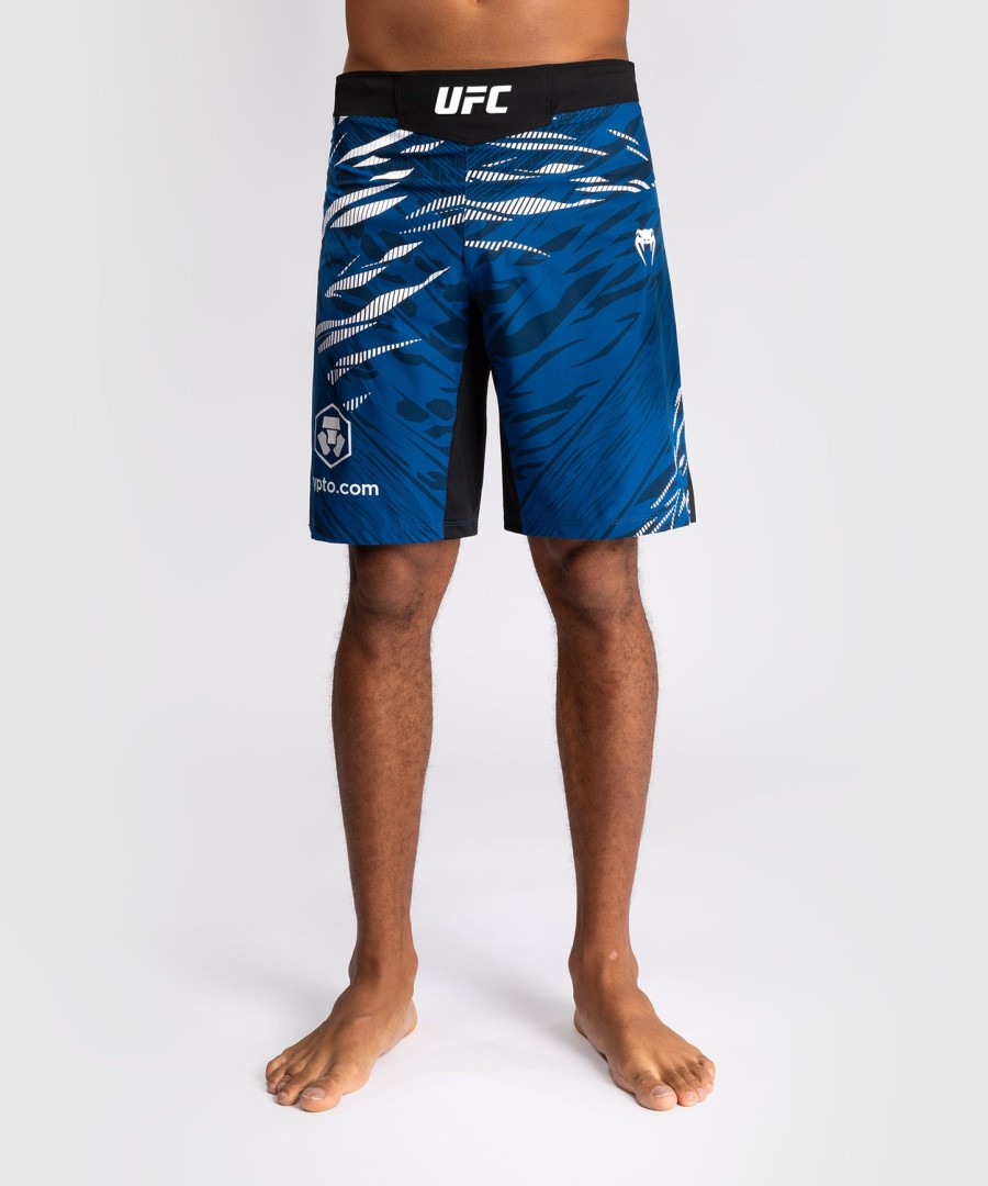 ufc fusion by venum authentic fight night men fight short - long fit - blue