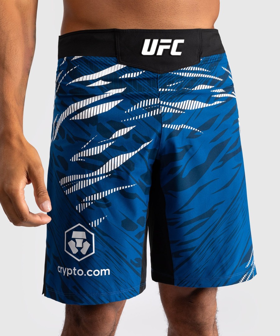 ufc fusion by venum authentic fight night men fight short - long fit - blue
