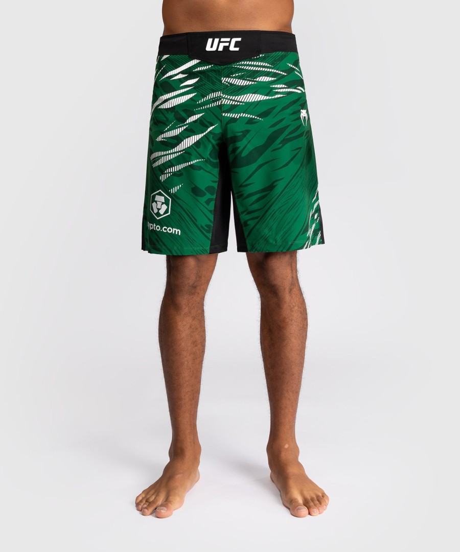 ufc fusion by venum authentic fight night men fight short - long fit - green