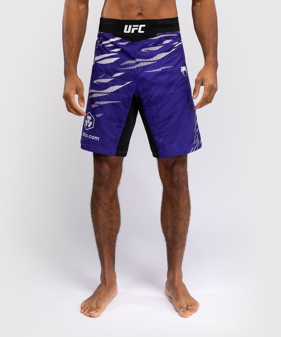 ufc fusion by venum authentic fight night men fight short - long fit- purple