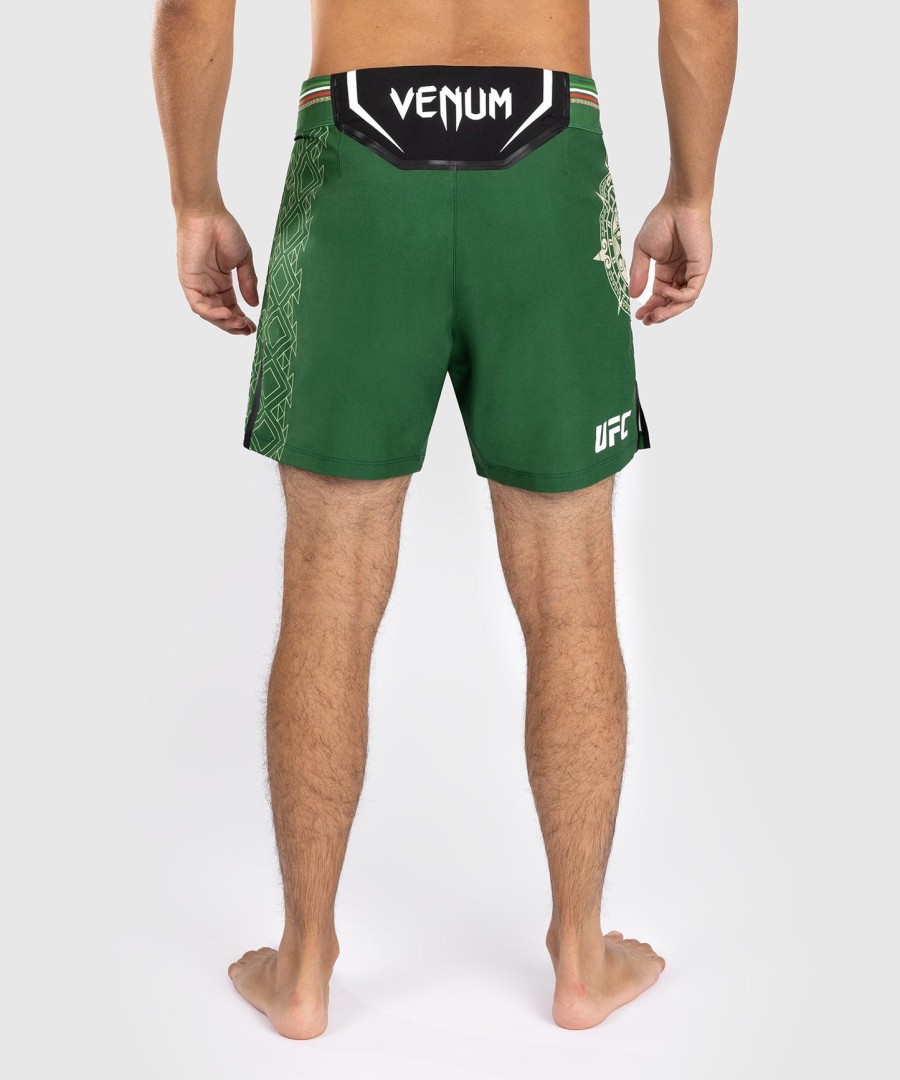 noche ufc by venum authentic fight night men fight short - short fit - green