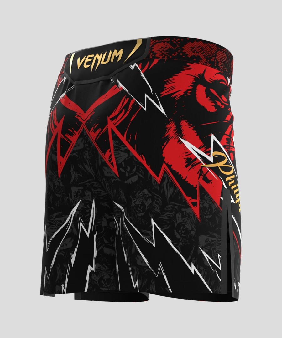 men ufc unrivaled by venum red jon jones short fit fight short
