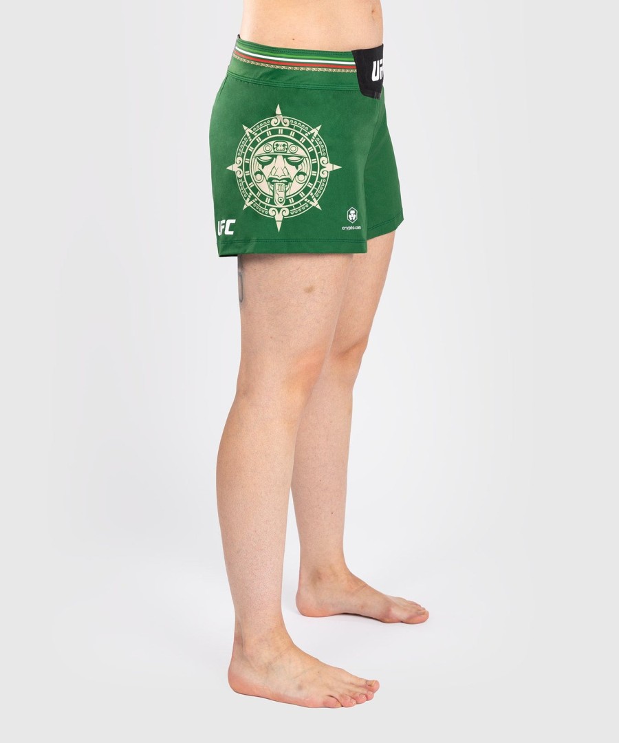 noche ufc by venum authentic fight night women fight short - green