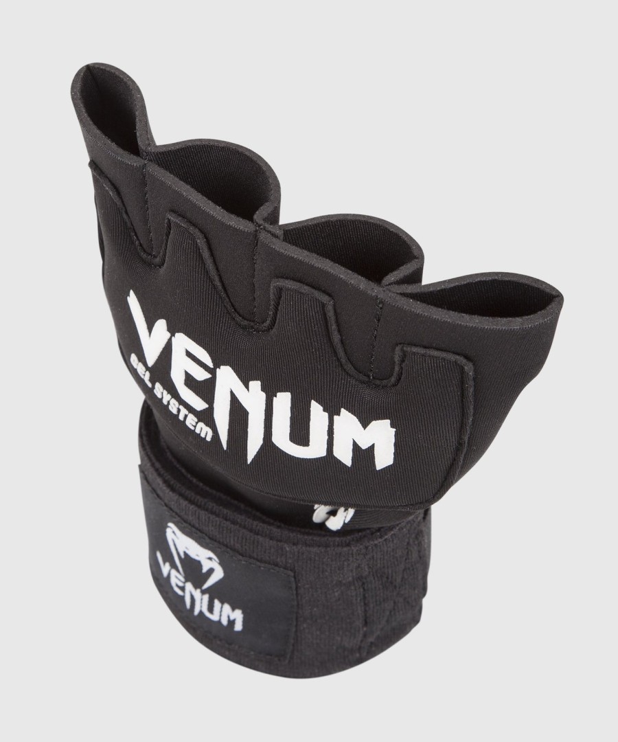 venum kontact gel glove wraps one size fits most - black