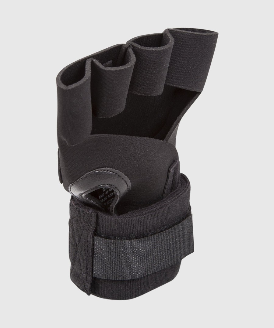 venum kontact gel glove wraps one size fits most - black