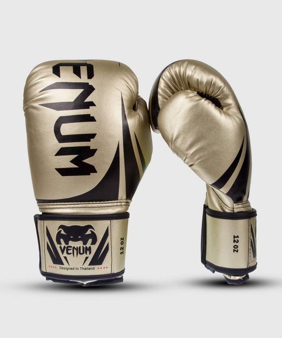 venum challenger 2.0 boxing gloves - gold