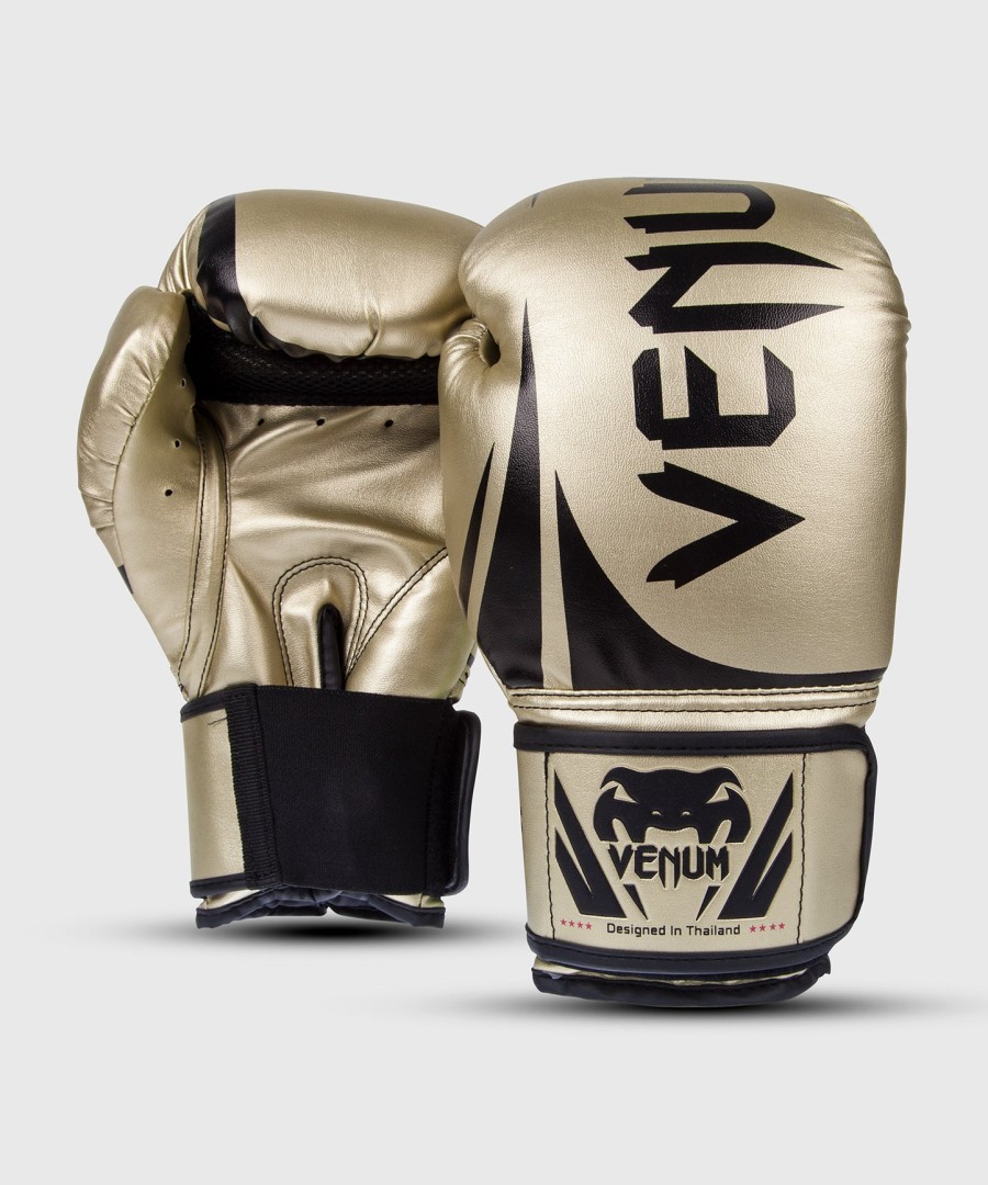 venum challenger 2.0 boxing gloves - gold
