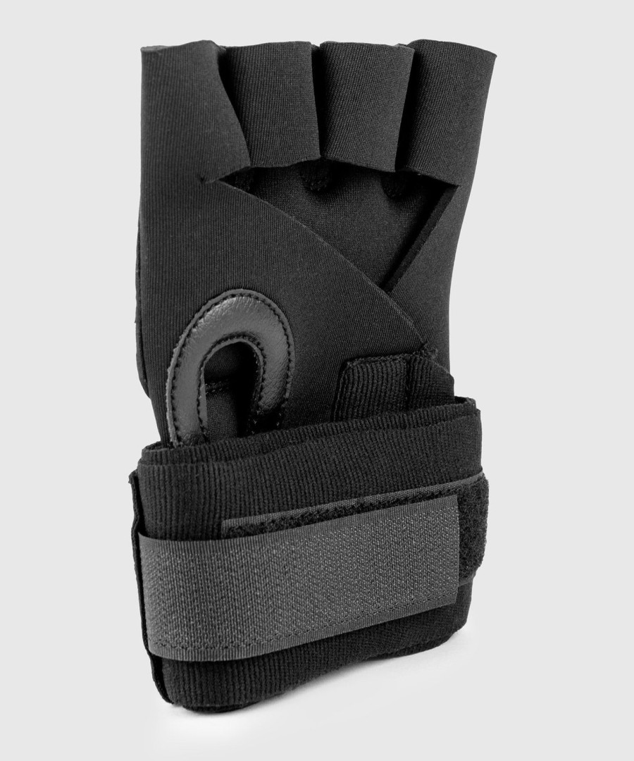 venum kontact gel glove wraps one size fits most - blackgold