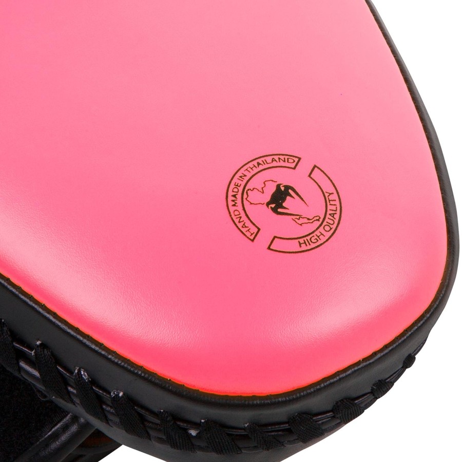 venum elite big focus mitts - neo pink