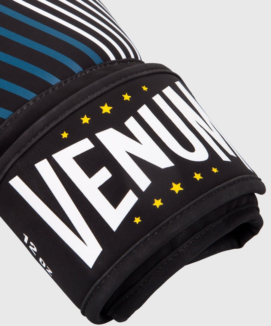 venum plasma boxing gloves - blackyellow
