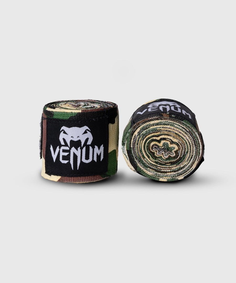 venum kontact boxing hand wraps - forest camo - 2.5m 98 in