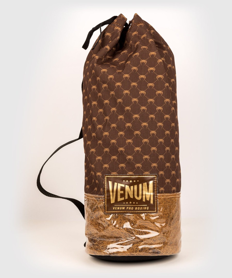 venum coco monogram pro lace up boxing gloves - grizzly brown