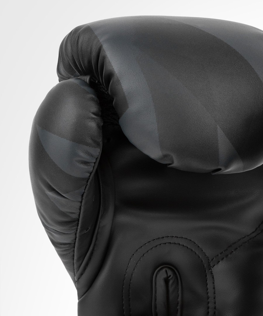 venum razor boxing gloves - for kids - blackgold