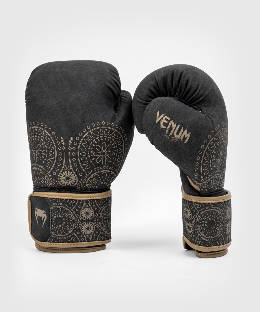 venum santa muerte dark side - boxing gloves - blackbrown