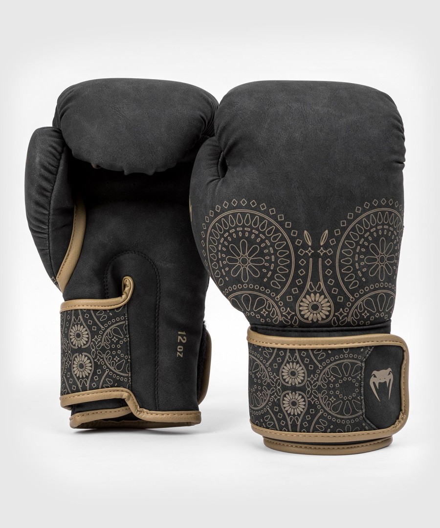 venum santa muerte dark side - boxing gloves - blackbrown