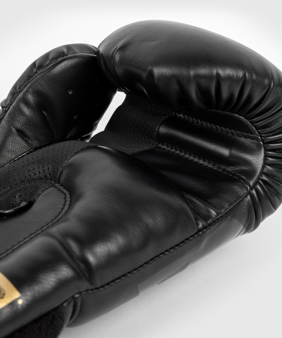 venum abarth 1 boxing gloves - blackgold