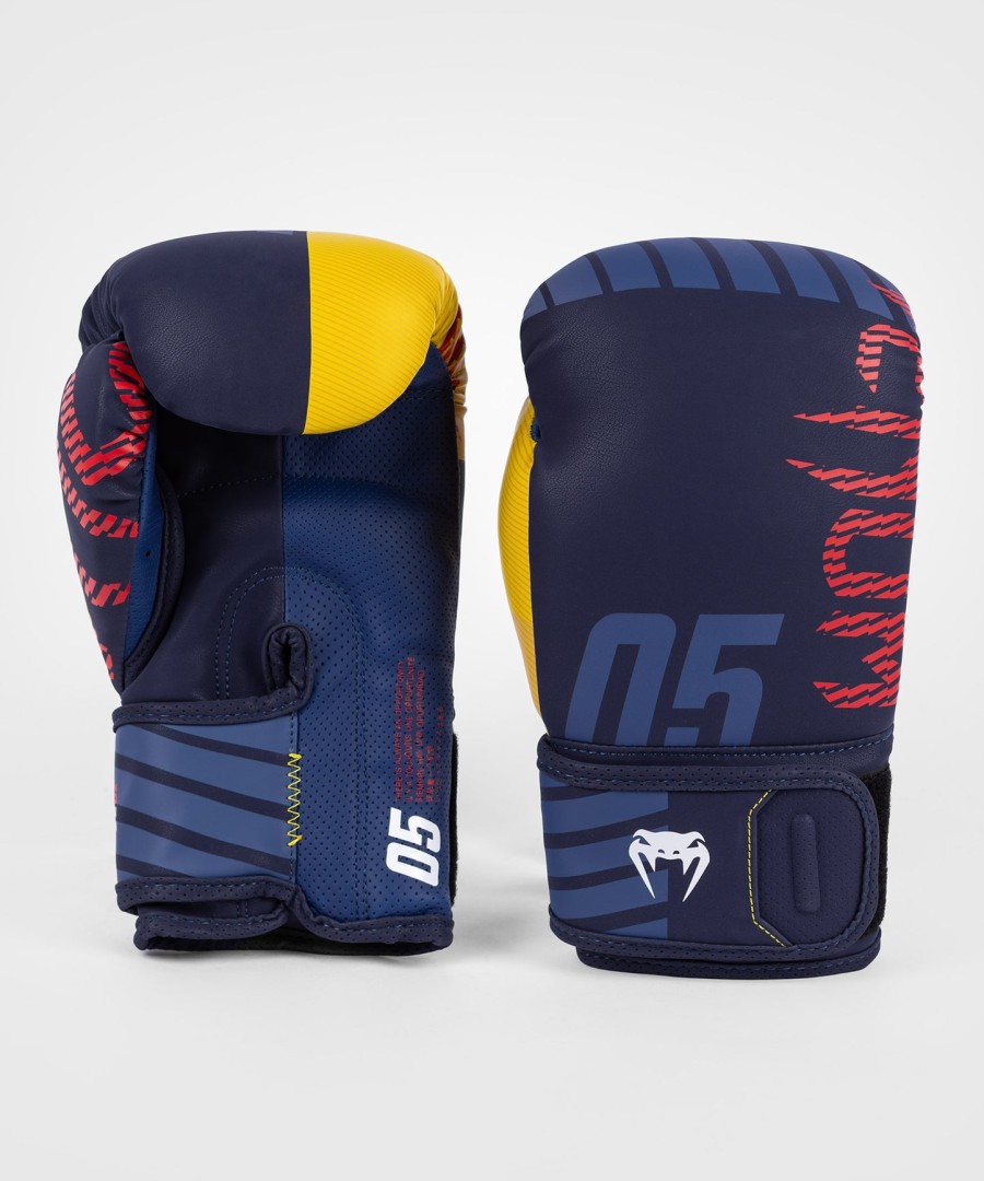 venum sport 05 boxing gloves - blueyellow