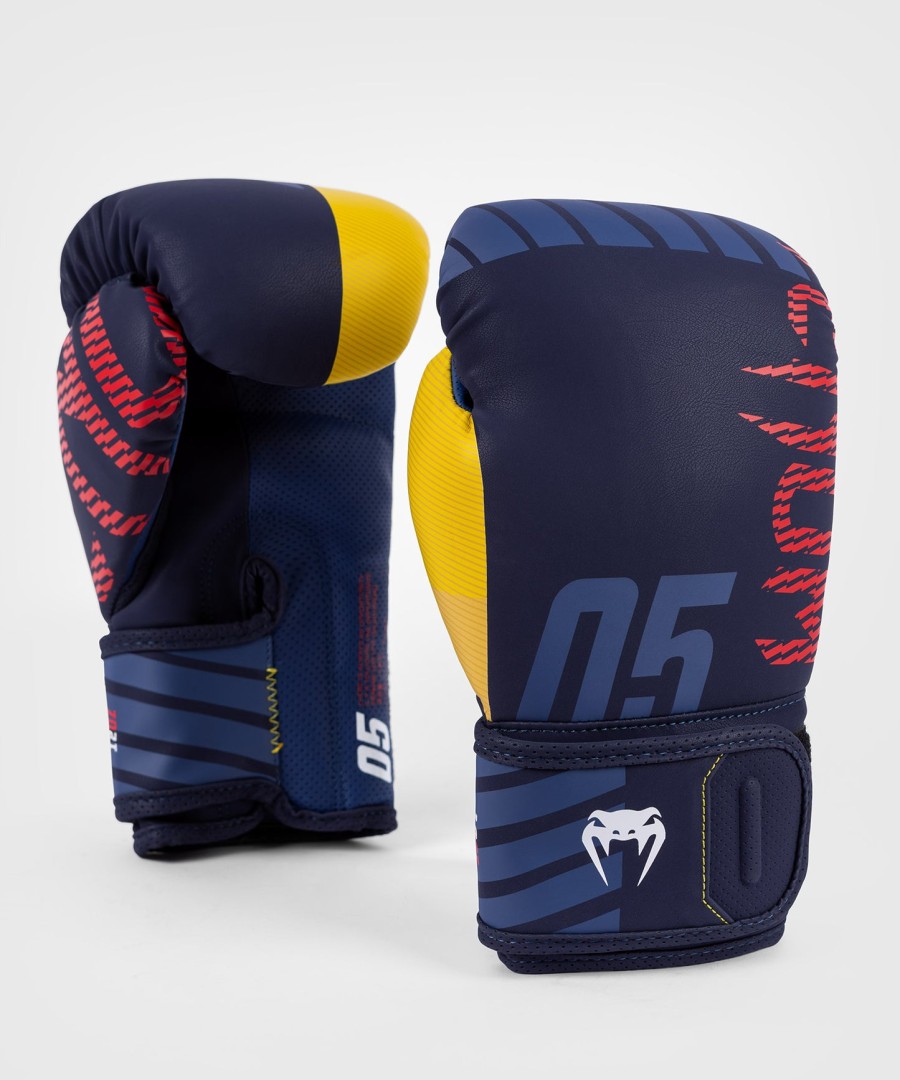venum sport 05 boxing gloves - blueyellow