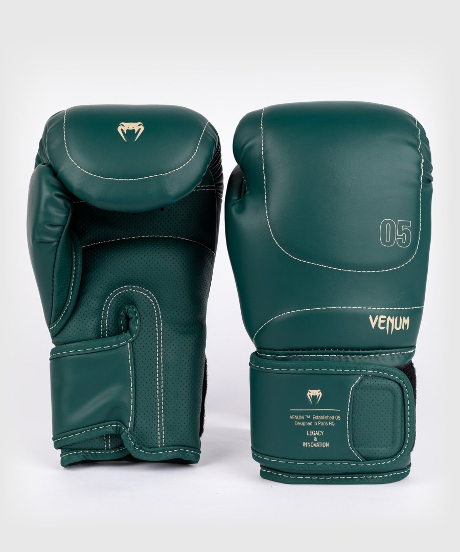 venum impact evo boxing gloves - emerald green