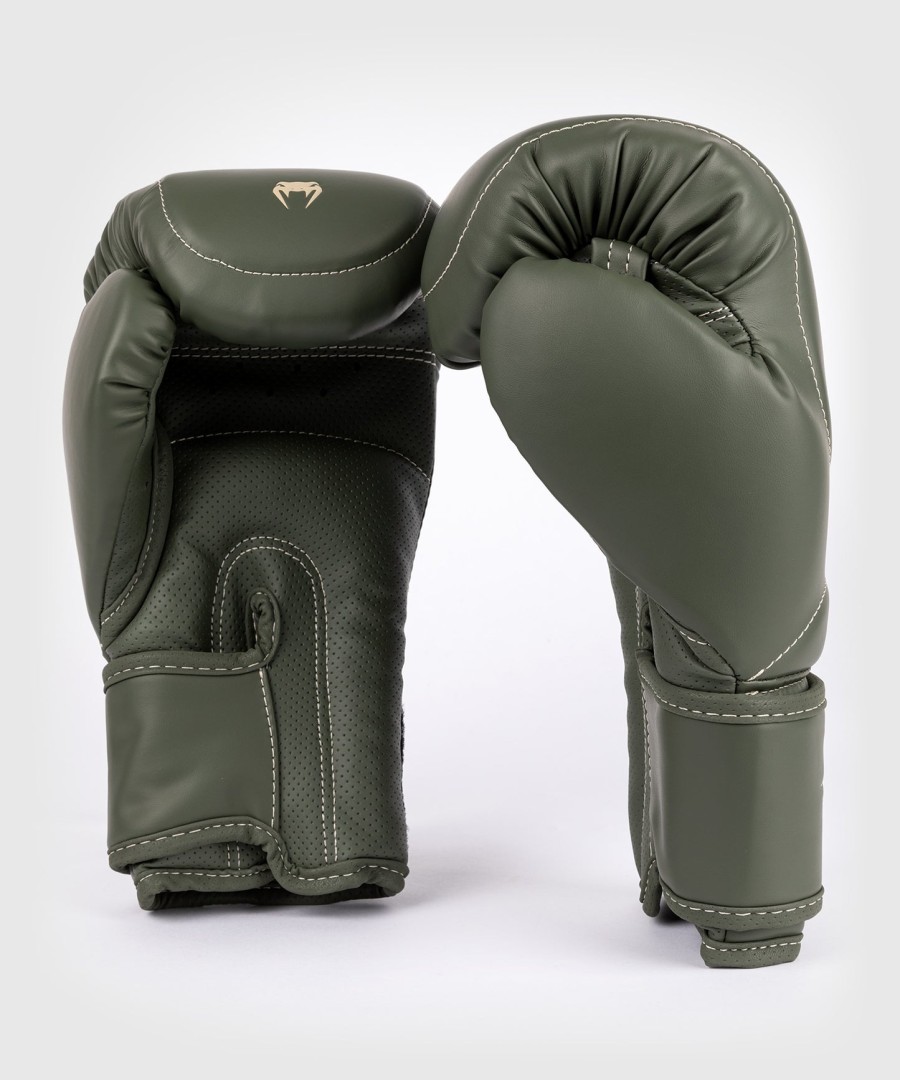 venum impact evo boxing gloves - military green