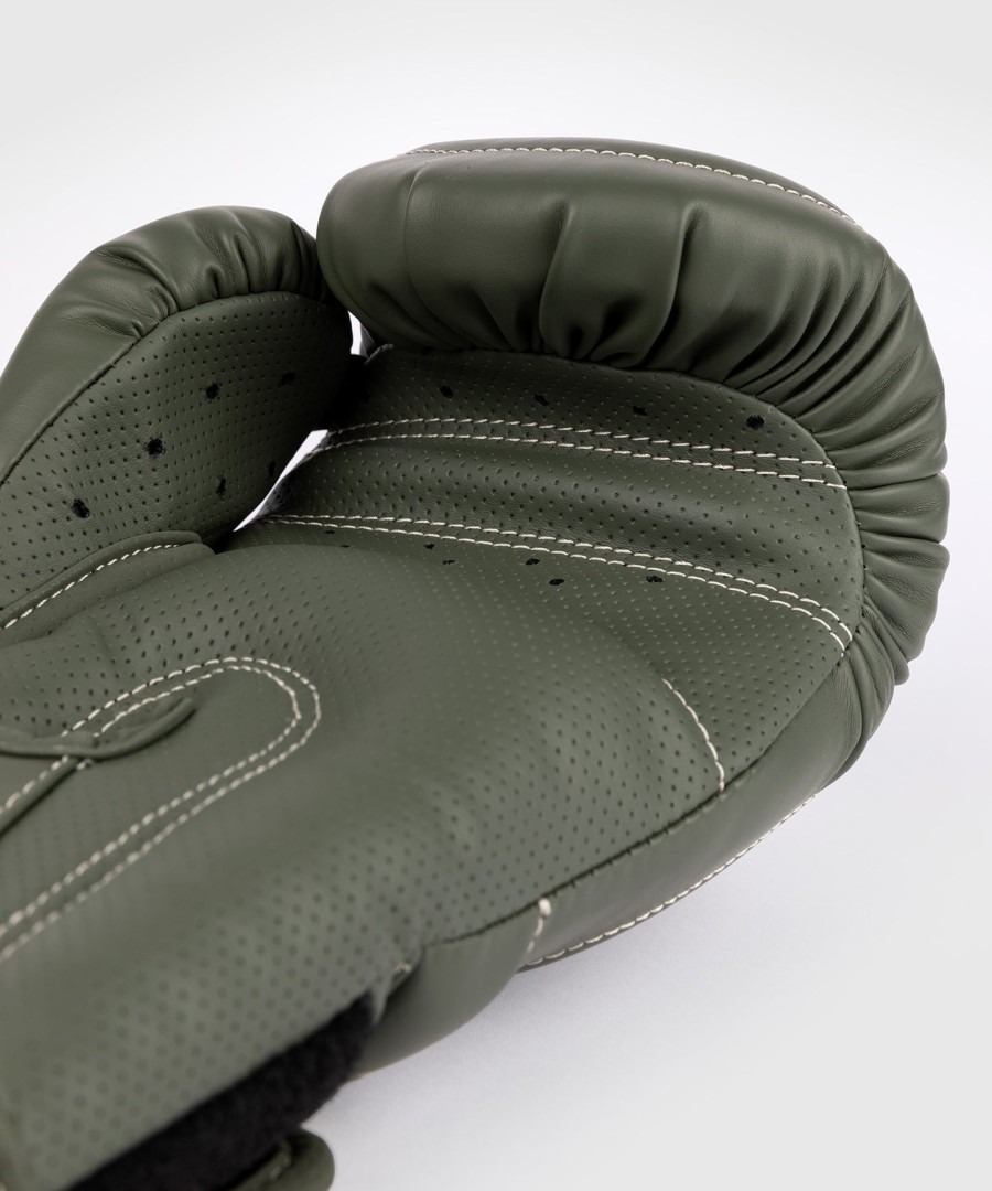 venum impact evo boxing gloves - military green