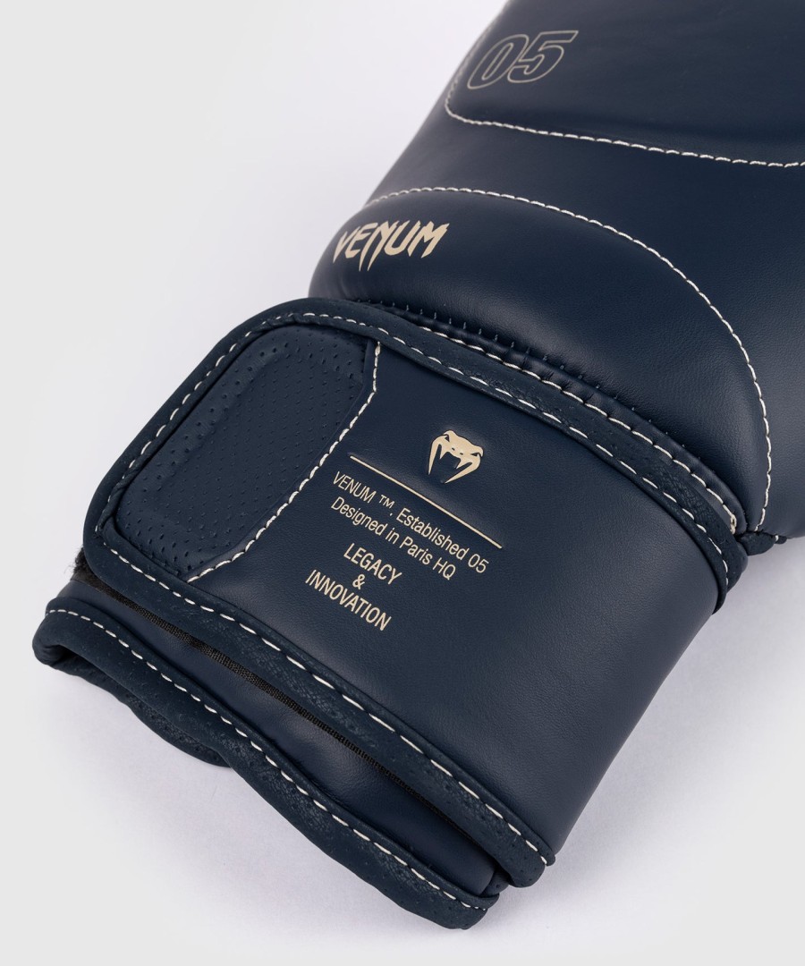 venum impact evo boxing gloves - icy blue