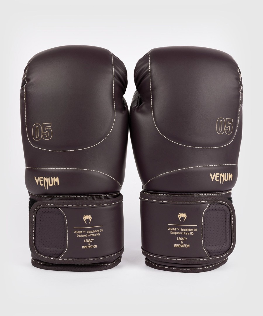 venum impact evo boxing gloves - chocolate