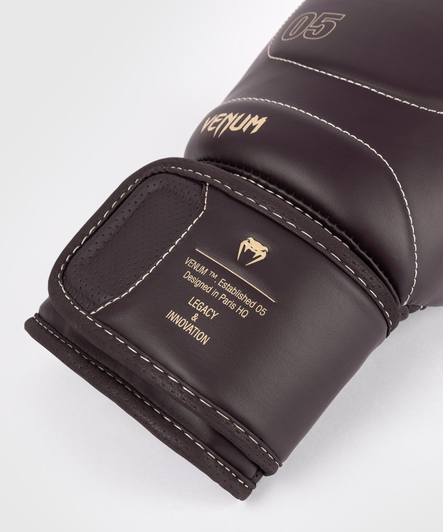 venum impact evo boxing gloves - chocolate