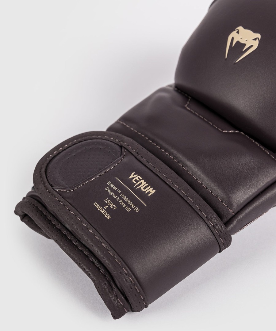 venum impact evo mma sparring gloves - chocolate