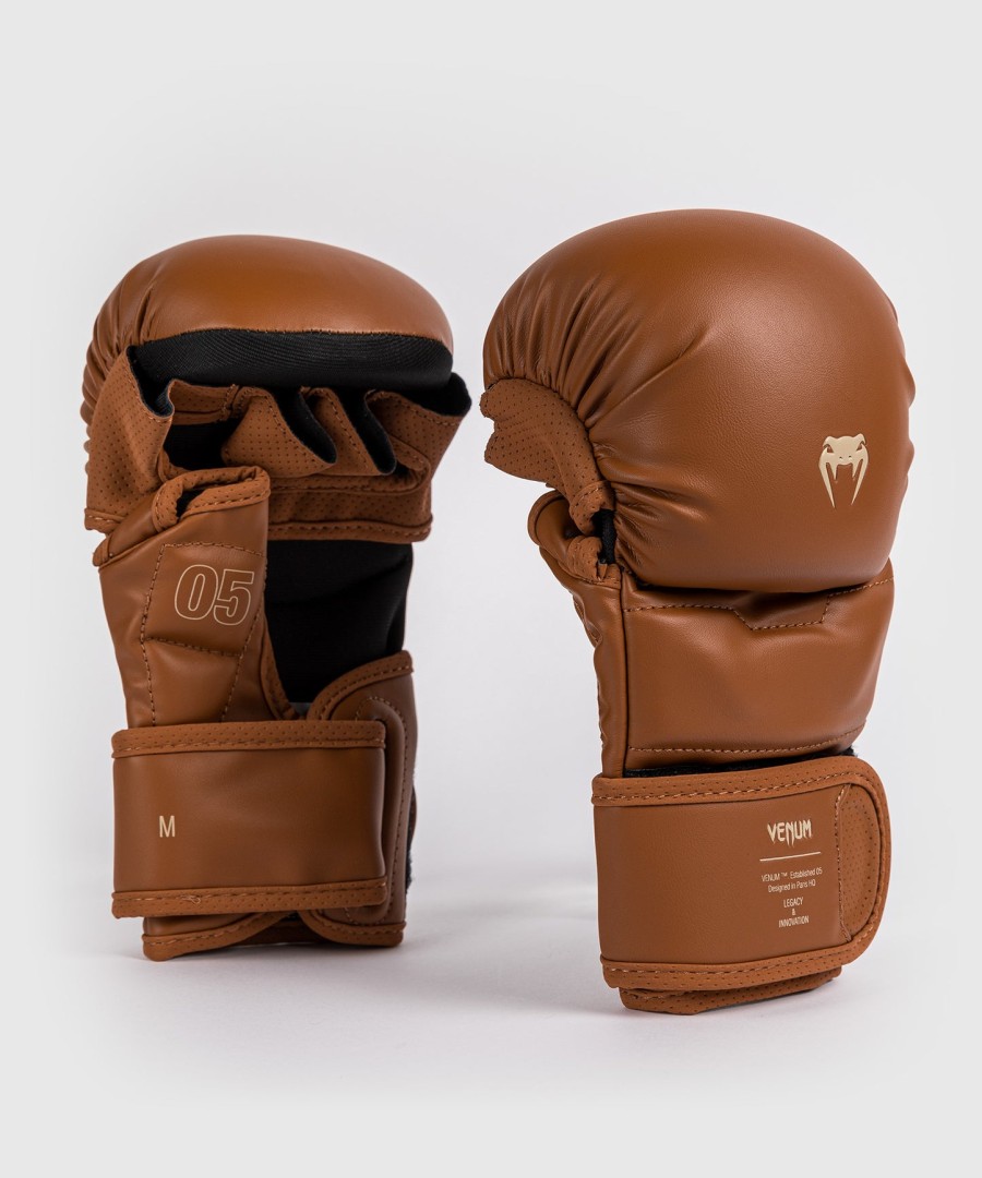 venum impact evo mma sparring gloves - havana