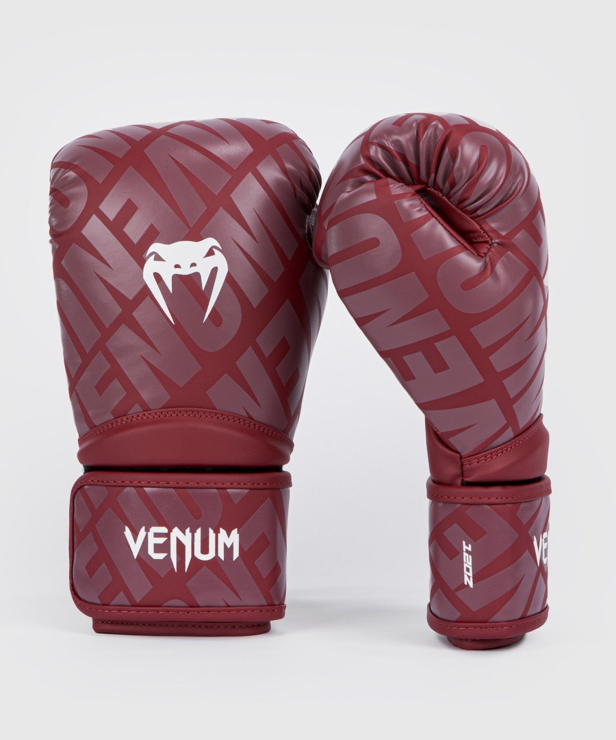 venum contender 1.5 xt boxing gloves burgundywhite