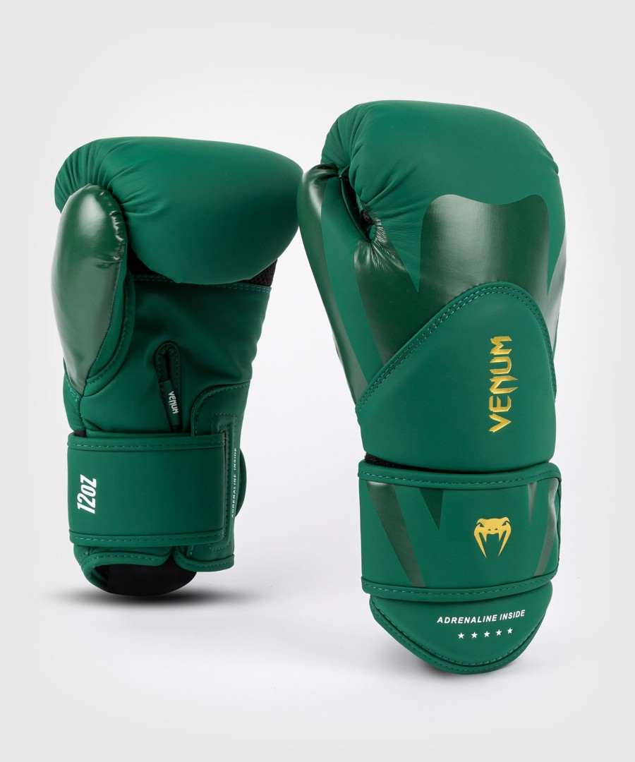 venum challenger 4.0 boxing gloves - army green