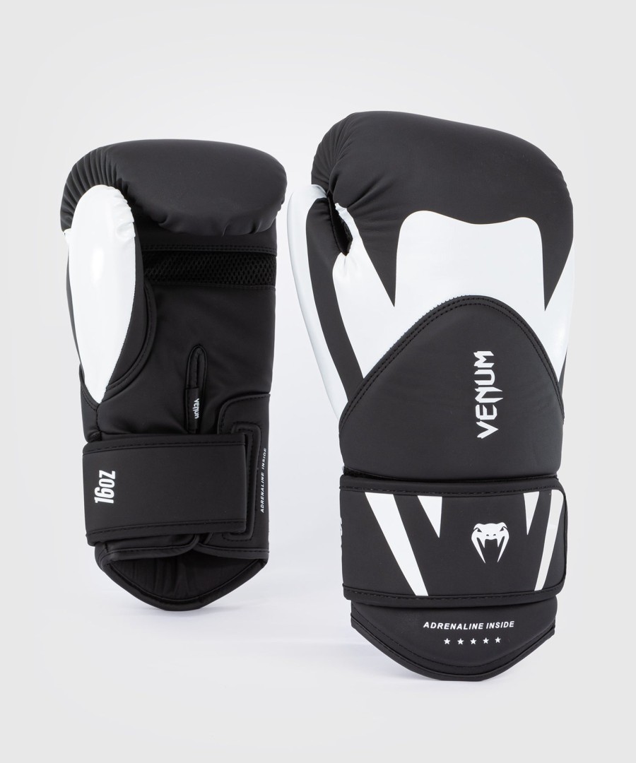 venum challenger 4.0 boxing gloves - blackwhite