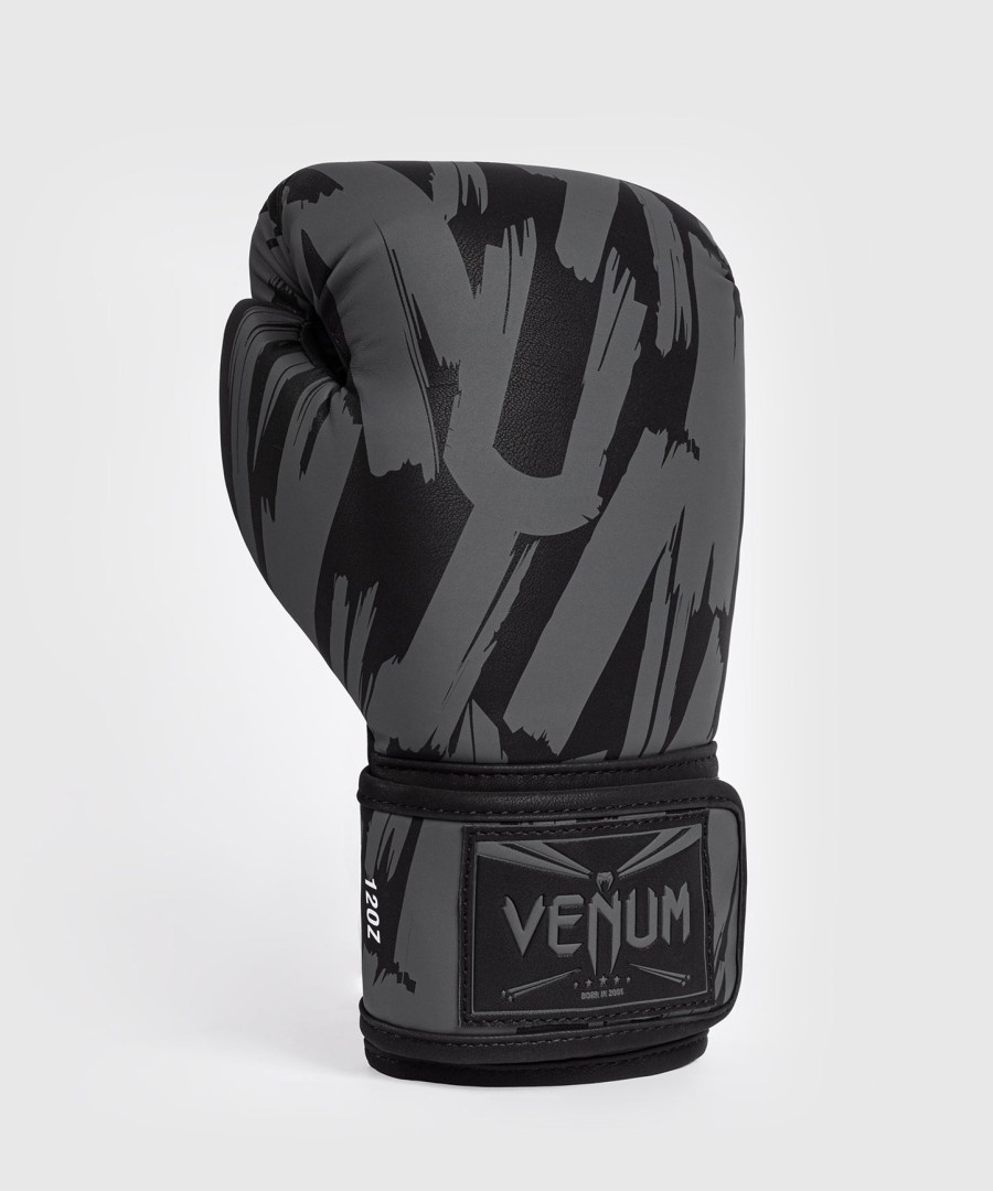 venum graffiti boxing gloves - urban charcoal