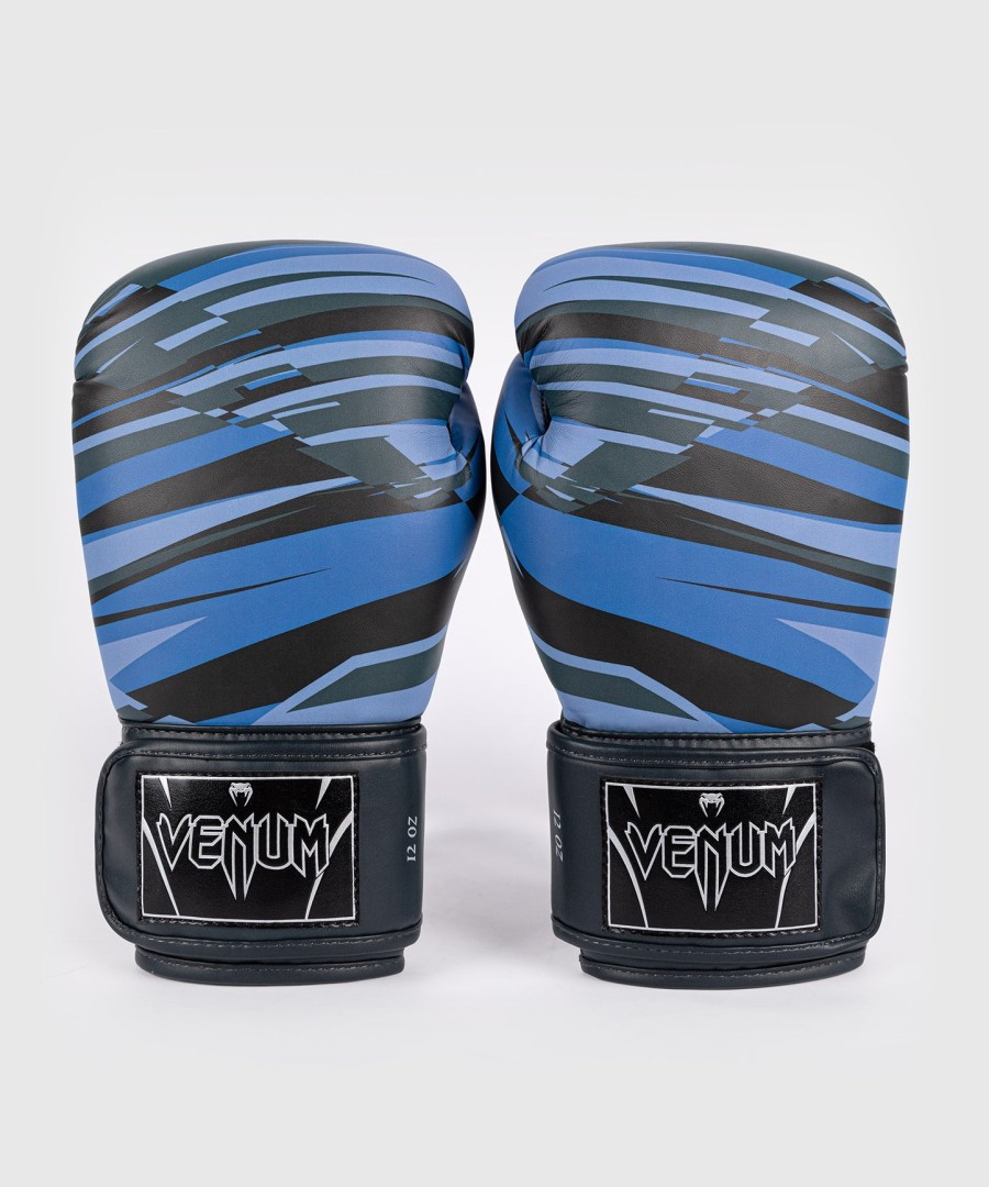 venum abyss boxing gloves - shadow blue