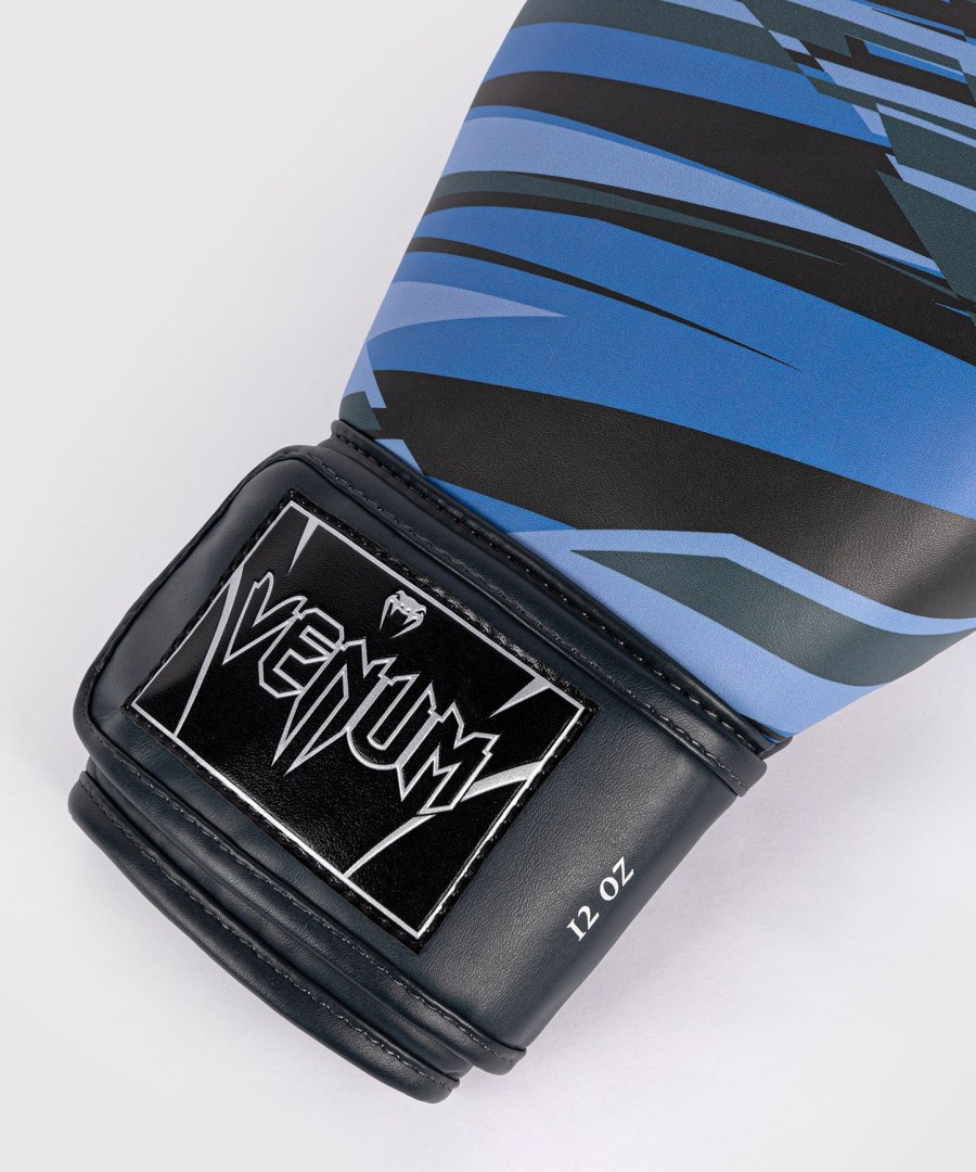 venum abyss boxing gloves - shadow blue