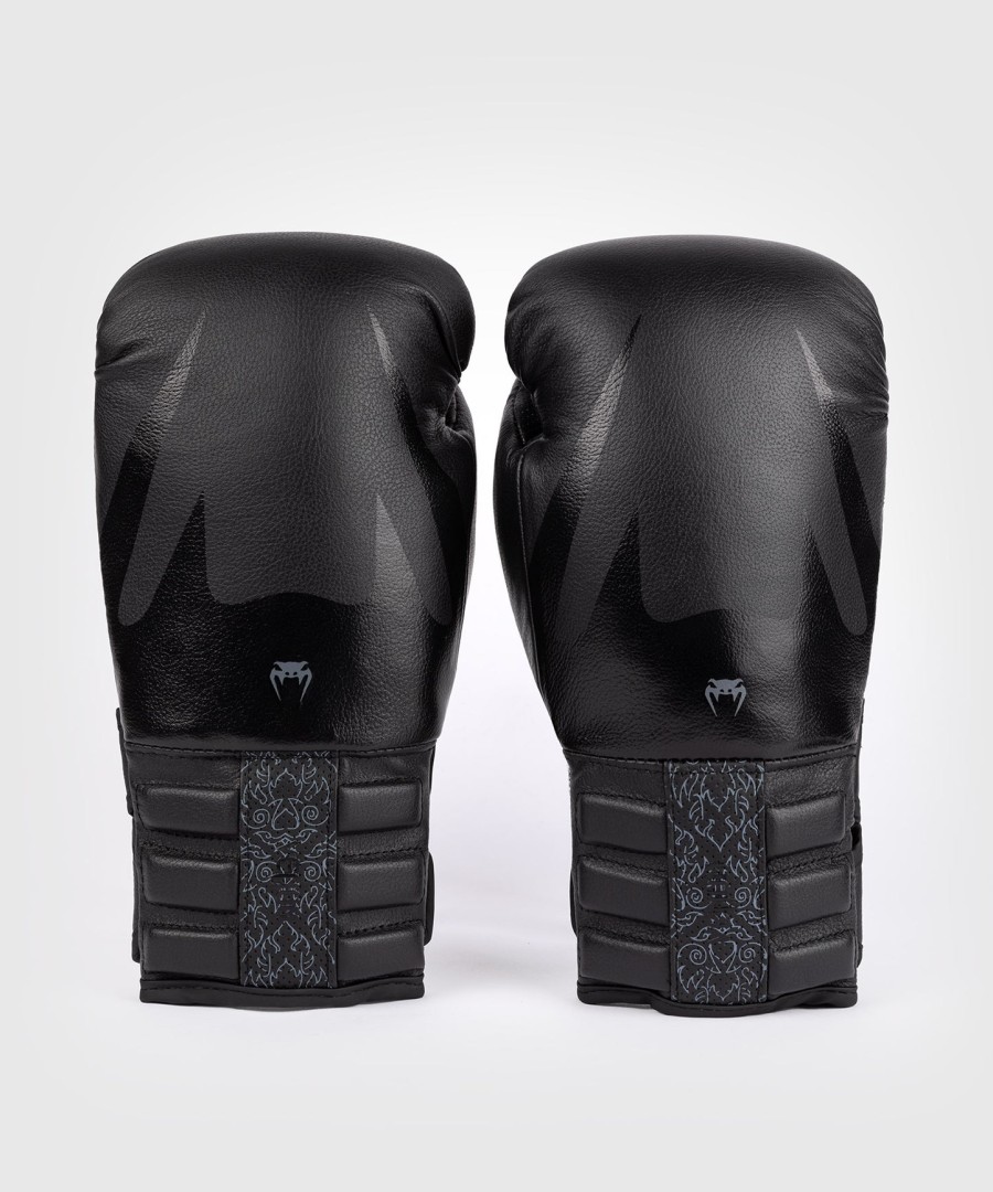 venum reverso boxing gloves - black black