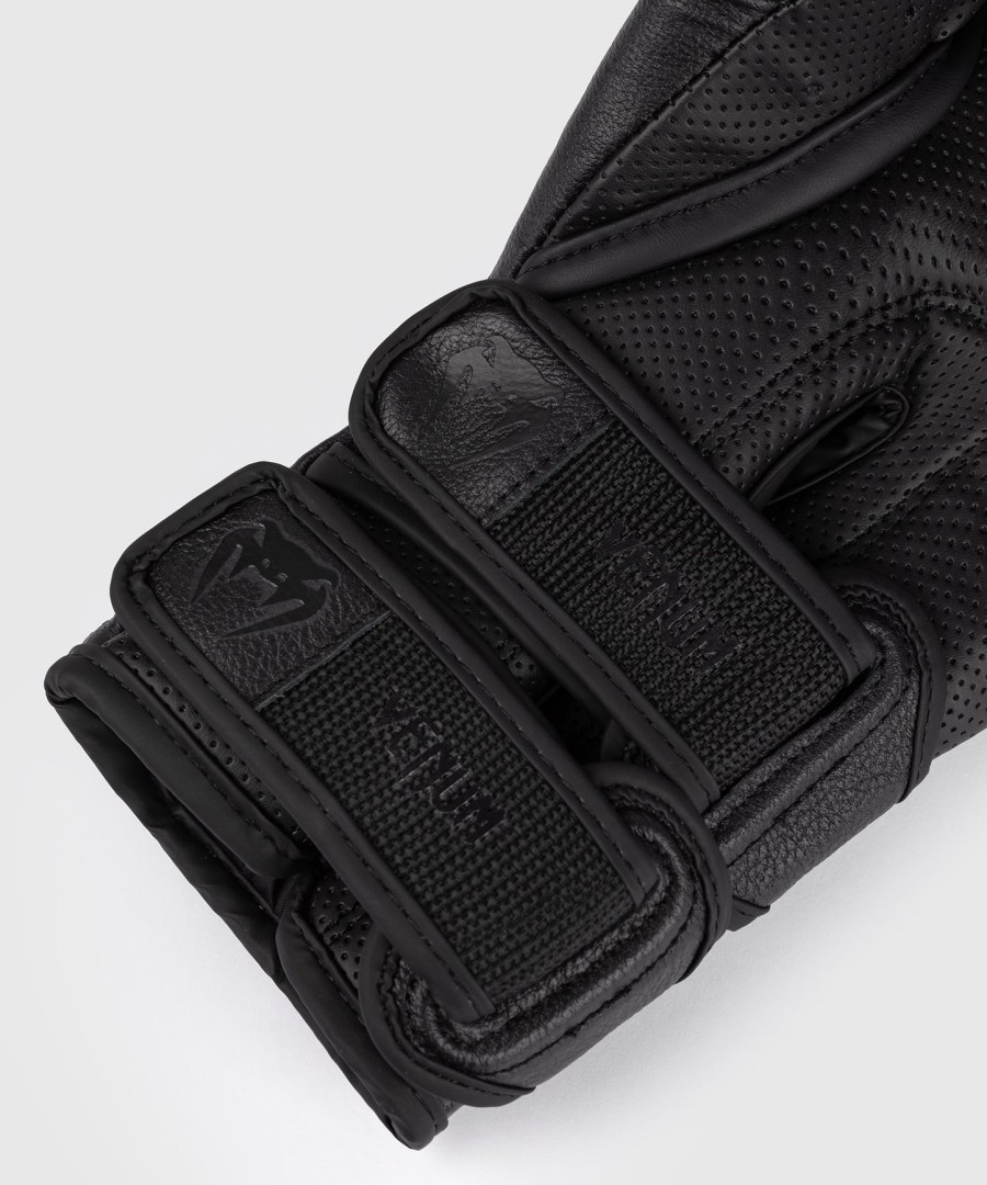 venum reverso boxing gloves - black black