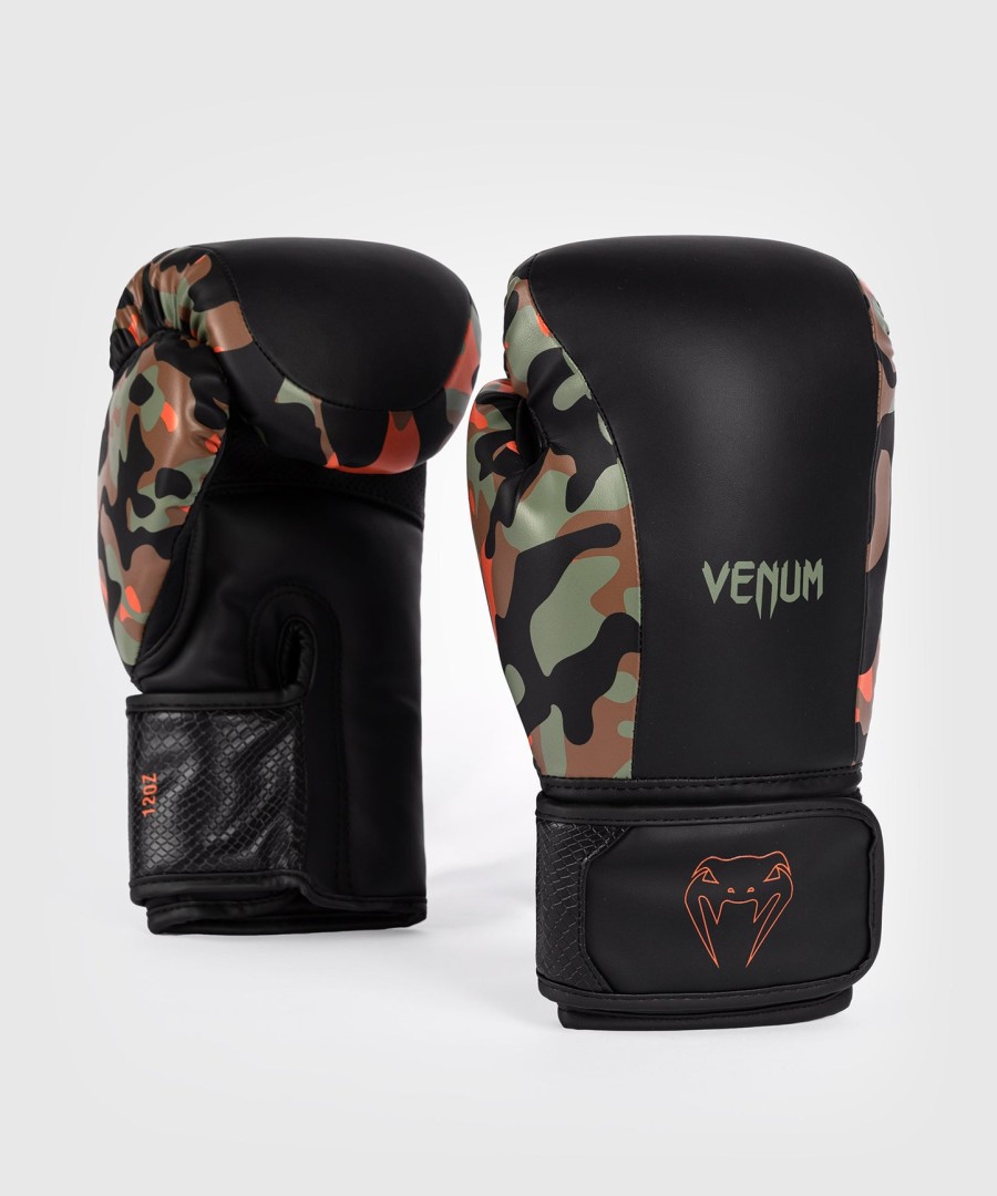 venum jungle ops boxing gloves - canyon camo