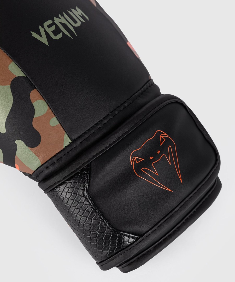 venum jungle ops boxing gloves - canyon camo