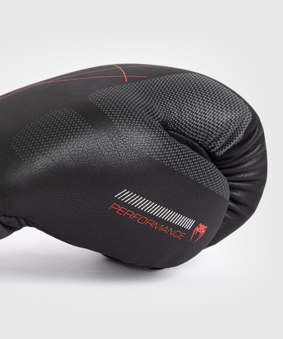 venum tactical xt boxing gloves - blackfire red