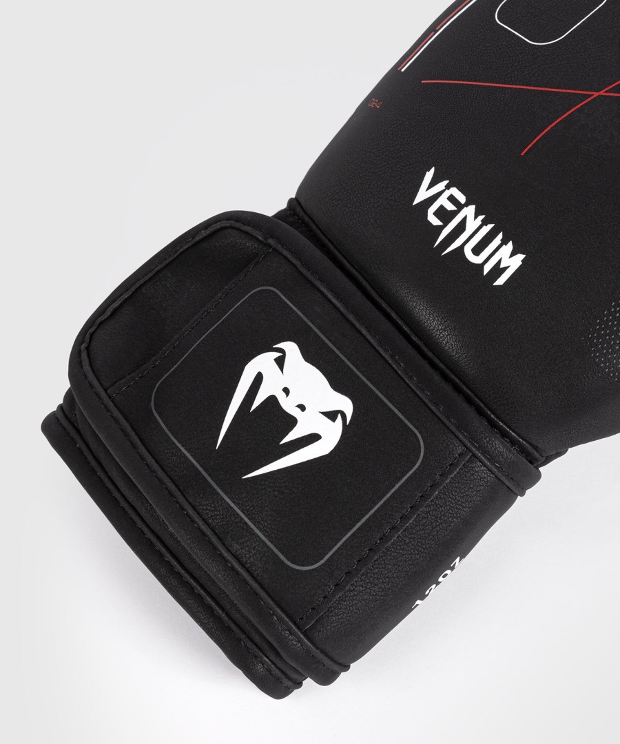 venum tactical xt boxing gloves - blackfire red