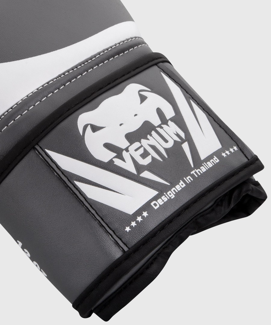 venum challenger 2.0 boxing gloves - greywhite-black