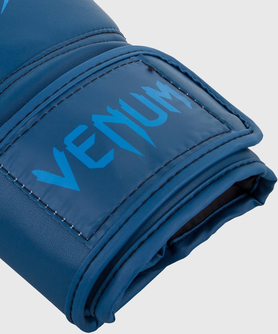venum contender boxing gloves - navy blue