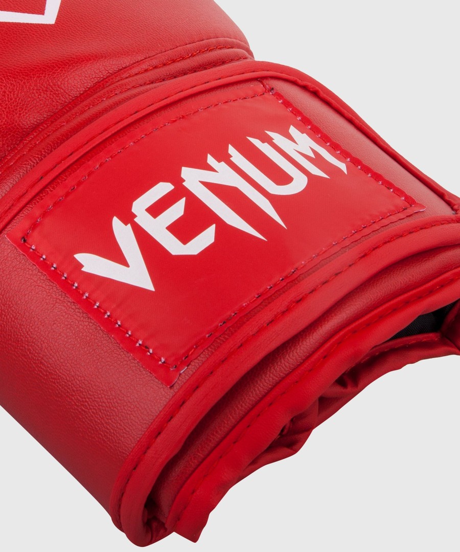 venum contender boxing gloves - redwhite-blue