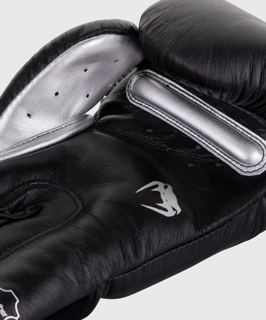 venum giant 3.0 boxing gloves - nappa leather - blacksilver