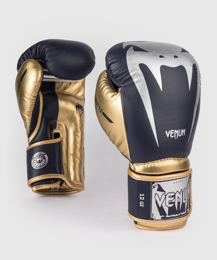 venum giant 3.0 boxing gloves - navygold - special edition